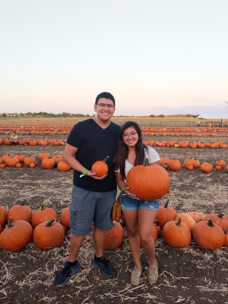 Online couples counseling in Texas, fall date idea, pumpkin patch 