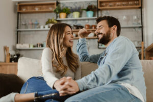 Couple holding hands while communicating together. Couples counseling in San Antonio, Texas. 78249, 78229, 78256, 78257, 78759, 78727, 77005, 75225, Building Respect in a Relationship: Communication Tips